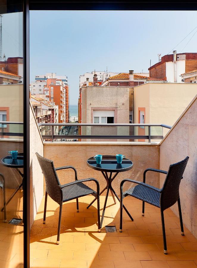 Atico Con Terraza, Vistas Al Mar Y Parking En Playa De S Lorenzo Gijón Exterior foto