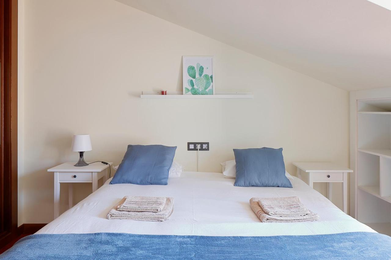Atico Con Terraza, Vistas Al Mar Y Parking En Playa De S Lorenzo Gijón Exterior foto